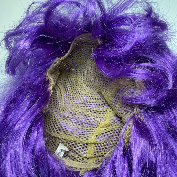 Leg Avenue Starbright Long Wavy Wig Purple OS - Picture 9 of 12